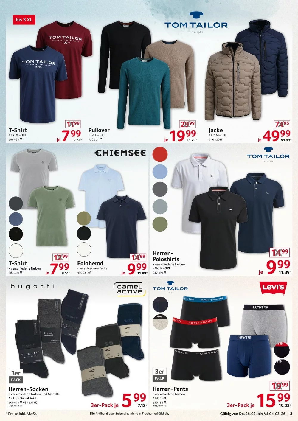 Selgros Prospekt (Nonfood) ab 26.02.2026 Angebote Blättern 3 selgros nonfood prospekt februar 26 3