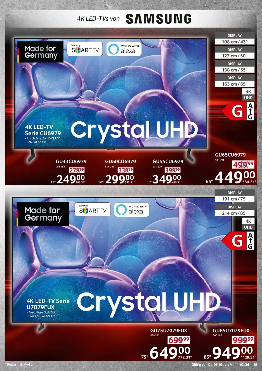 selgros nonfood prospekt maerz 5 11 15