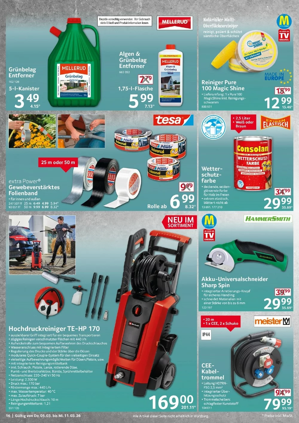 selgros nonfood prospekt maerz 5 11 16