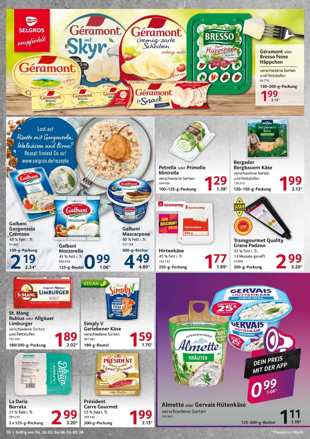 selgros prospekt februar 26 10