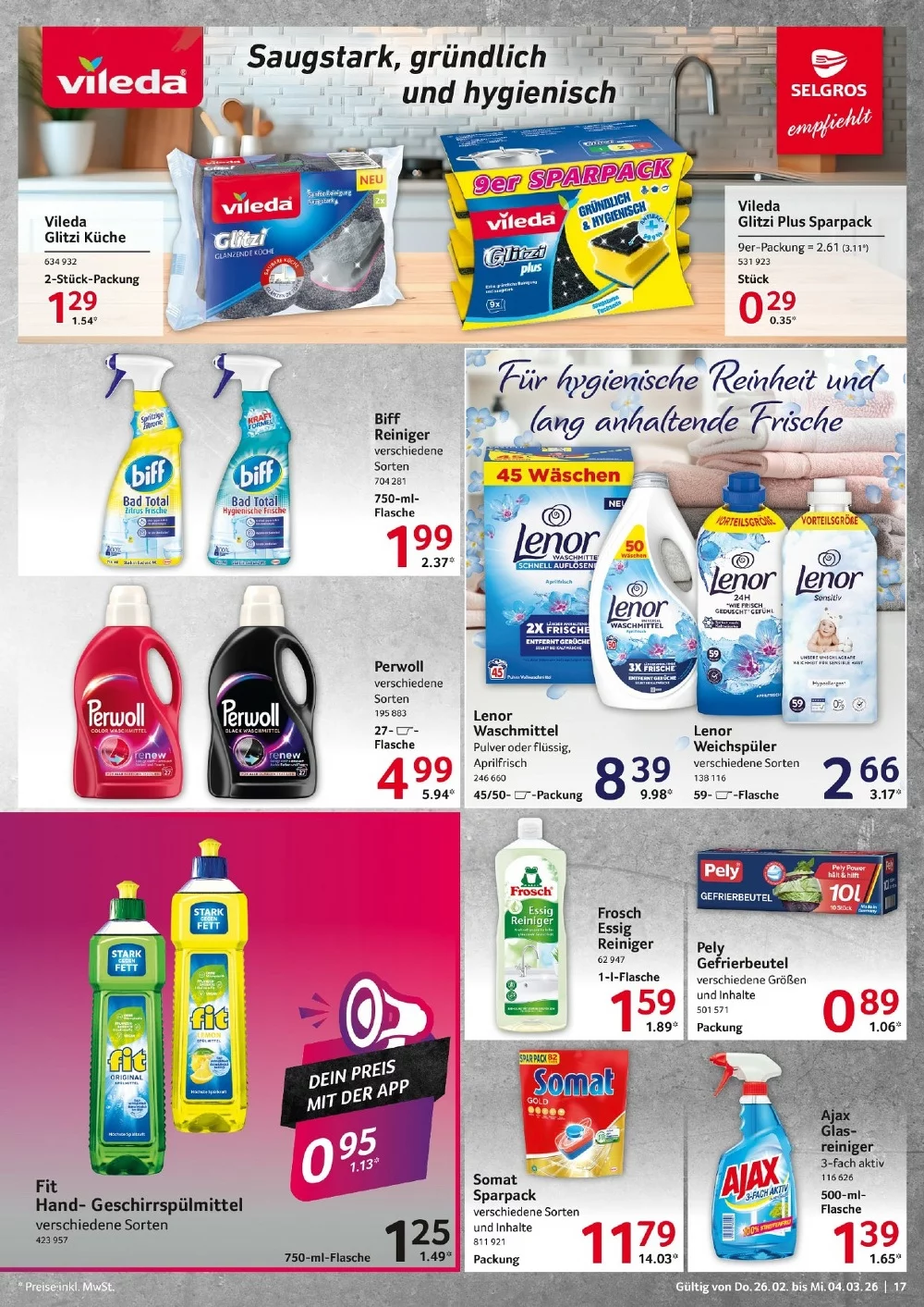 selgros prospekt februar 26 17