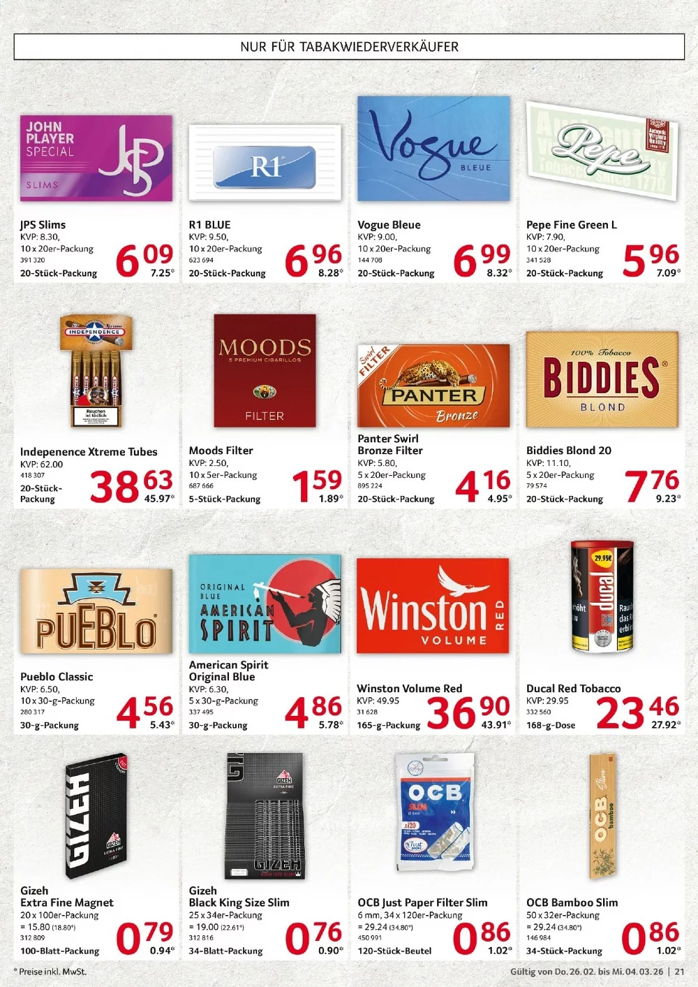 selgros prospekt februar 26 21