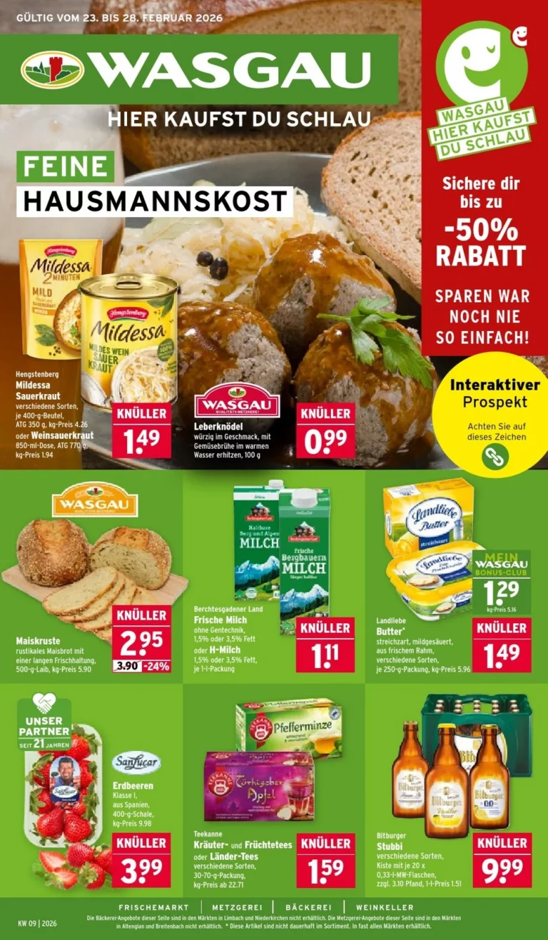 wasgau prospekt kw-9