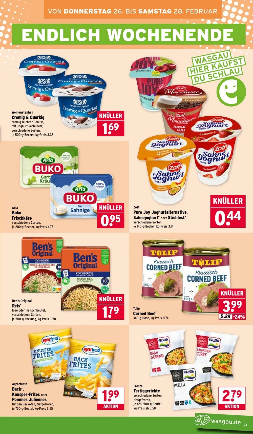wasgau prospekt februar 23 28 23