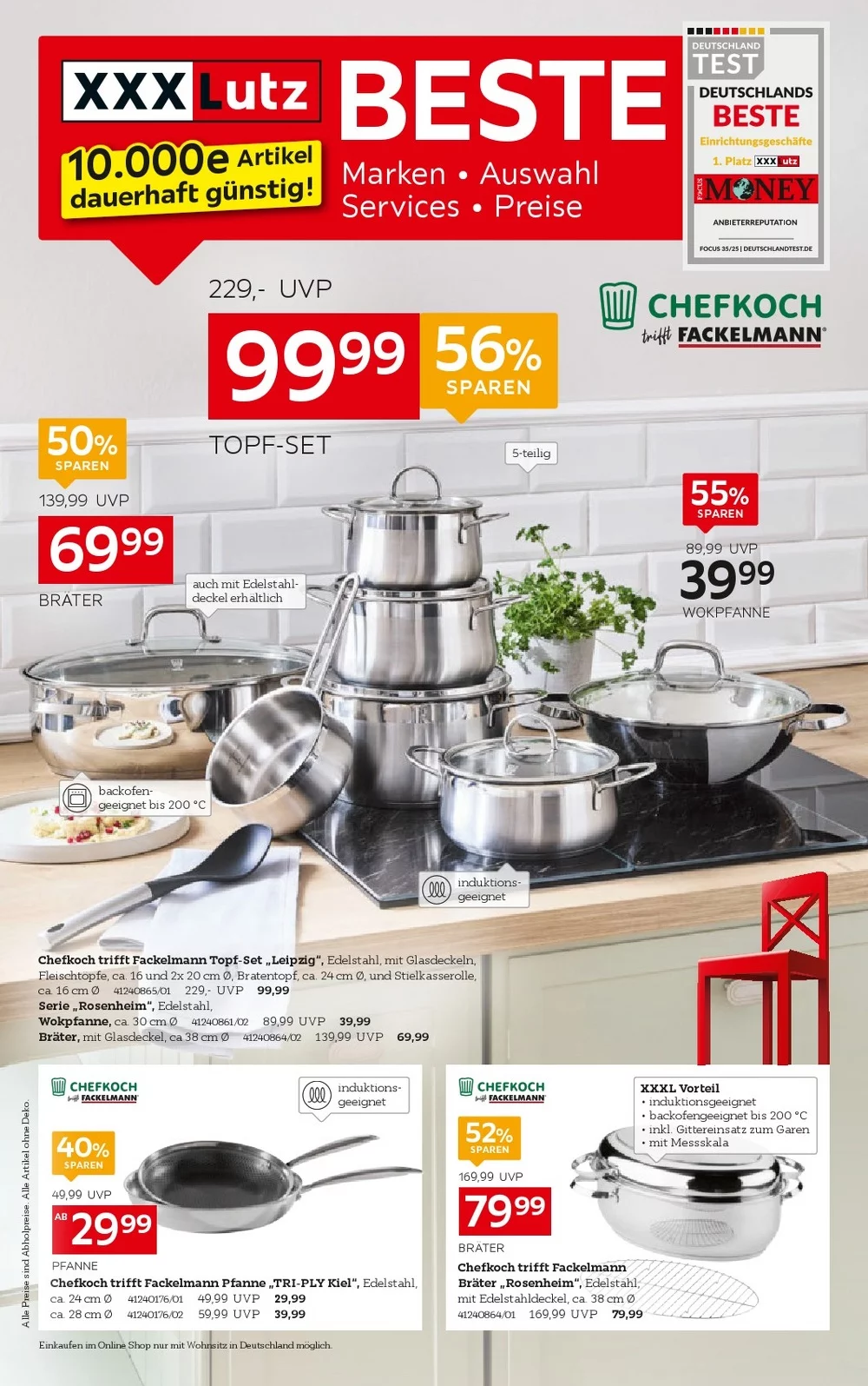 XXXLutz Prospekt neu ab 16.02.2026 Angebote Blättern 1 xxxlutz prospekt kw-8