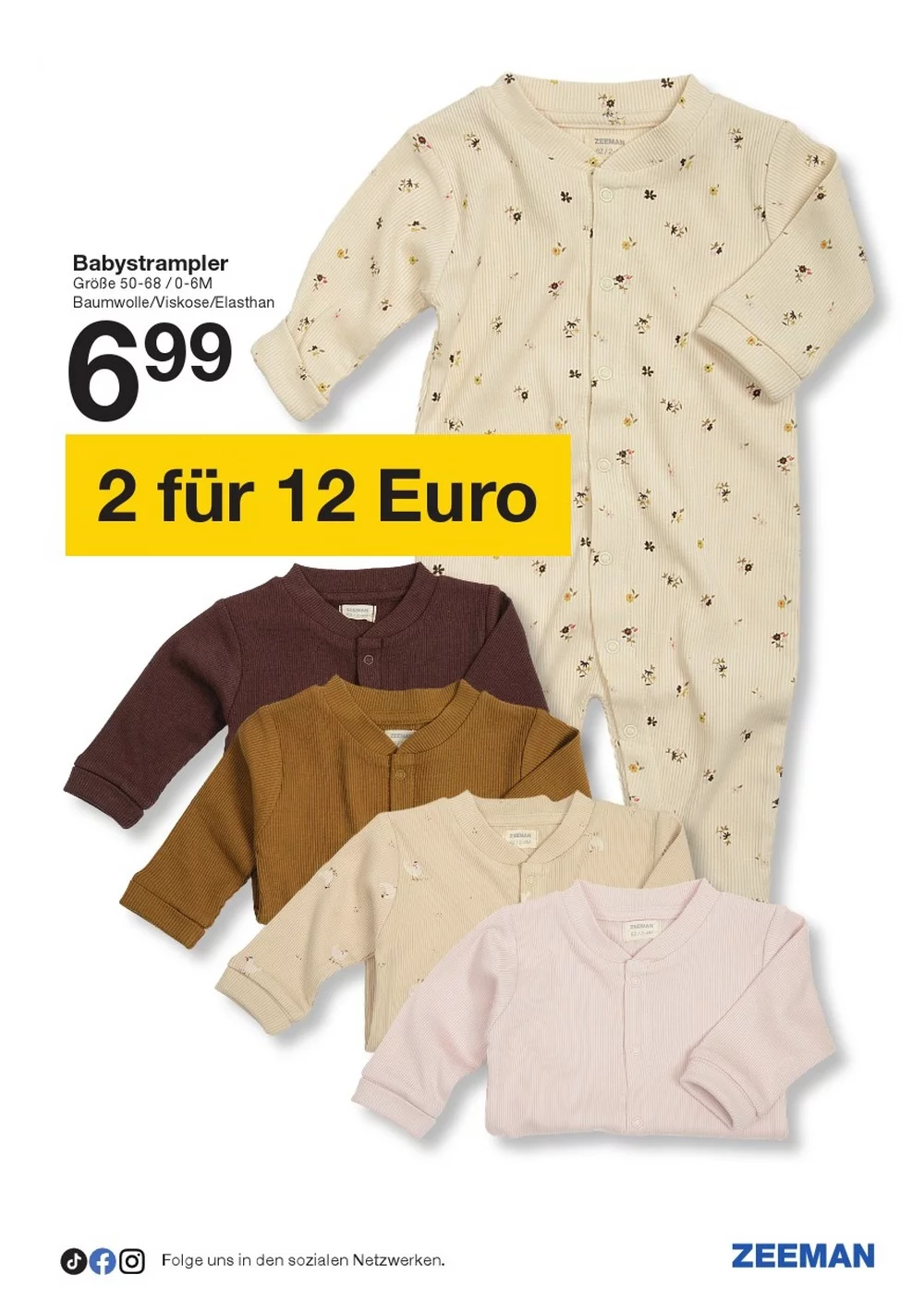 Zeeman Prospekt ab 21.02.2026 Angebote Blättern 3 zeeman prospekt februar 21 27 3