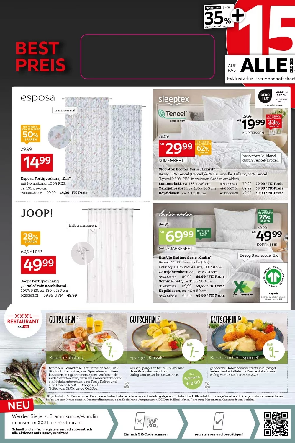XXXLutz Prospekt ab 15.06.2026 Angebote Blättern 2 xxxlutz prospekt mai 18 30 2