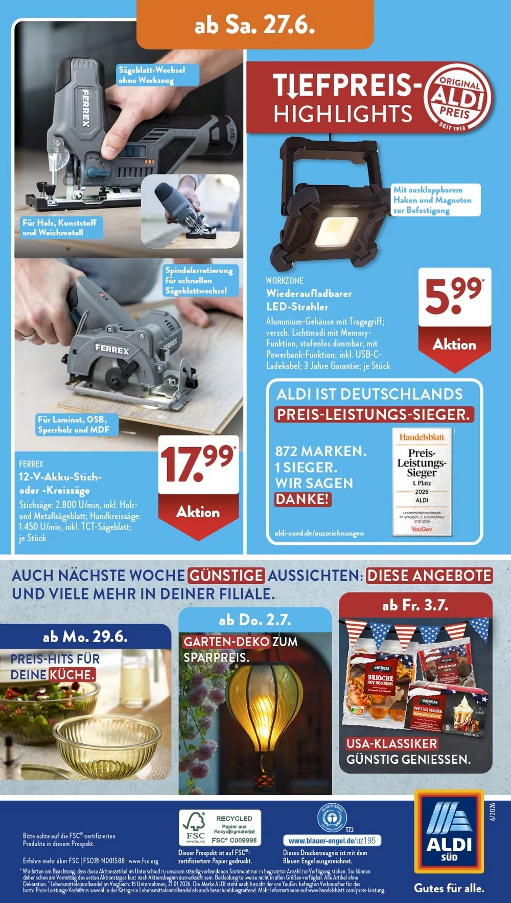 ALDI SUD Prospekt juni 22 28 17