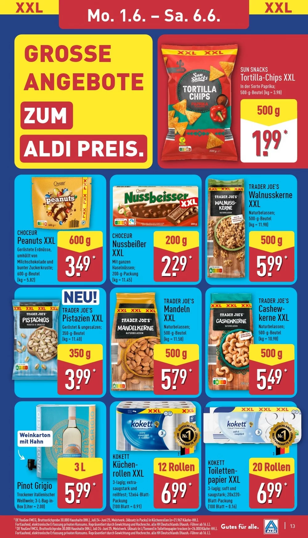 aldi nord prospekt juni 1 6 13