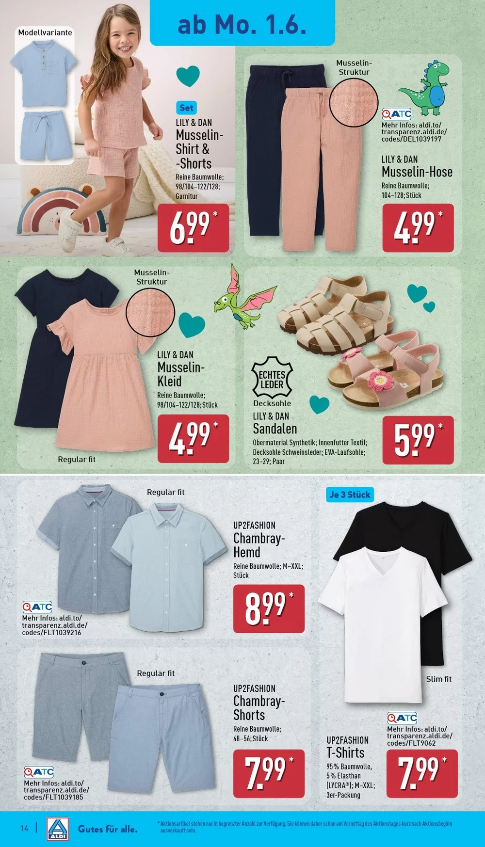aldi nord prospekt juni 1 6 14