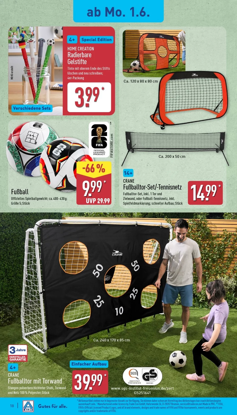 aldi nord prospekt juni 1 6 18