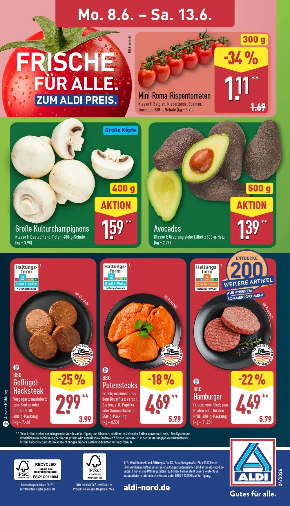 aldi nord prospekt juni 8 13 4
