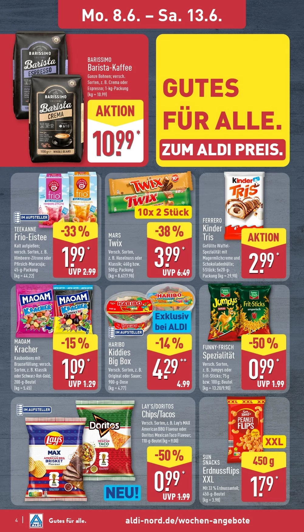 aldi nord prospekt juni 8 13 8