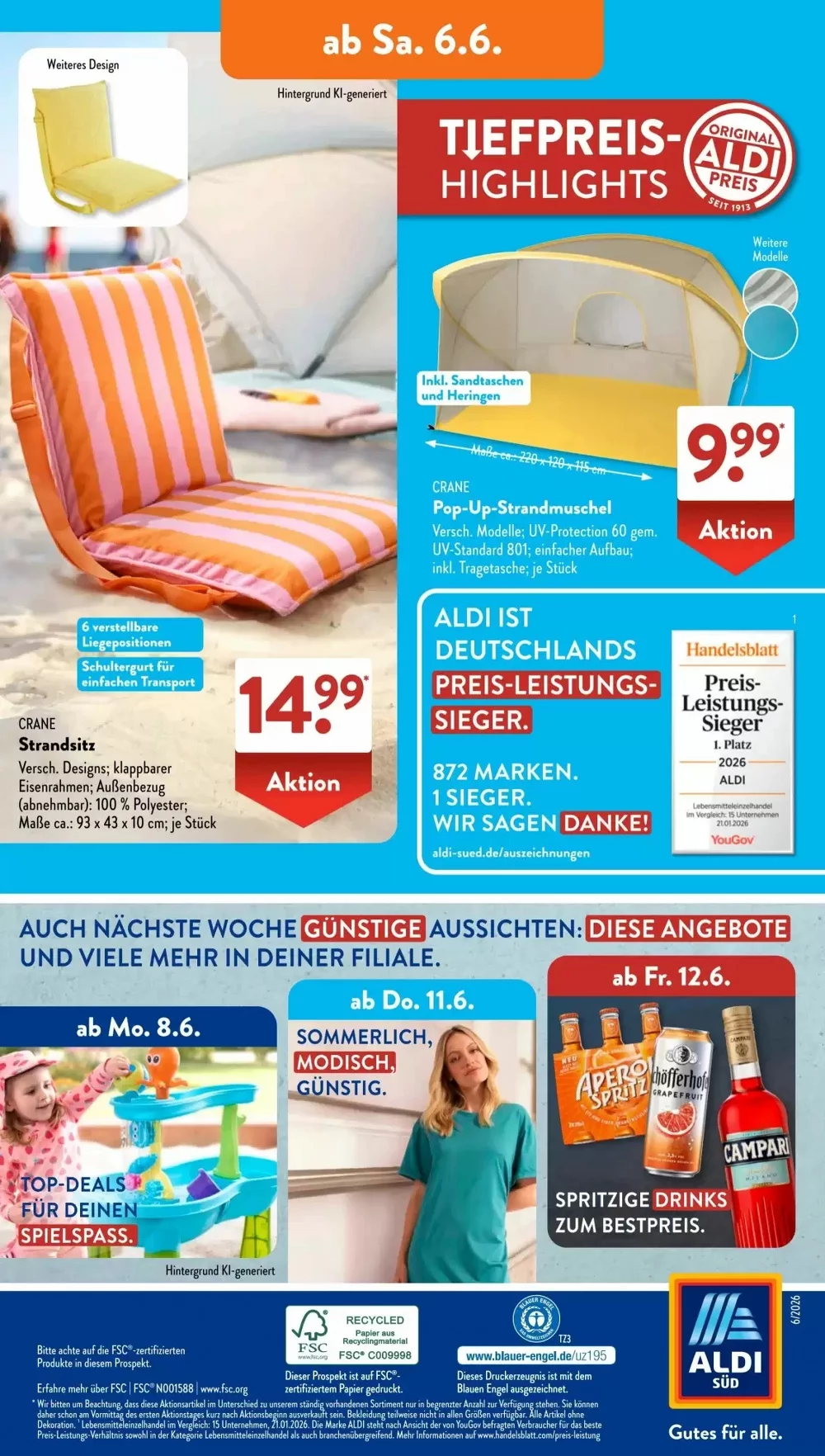 aldi sud prospekt juni 1 6 18