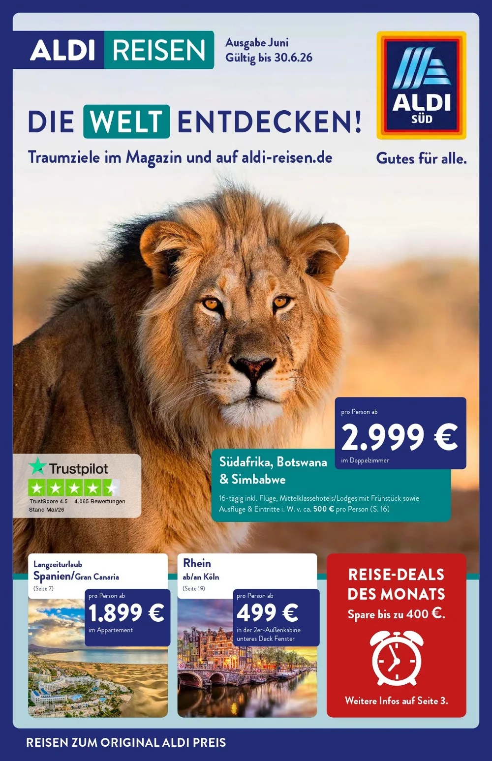 aldi süd reisen prospekt juni