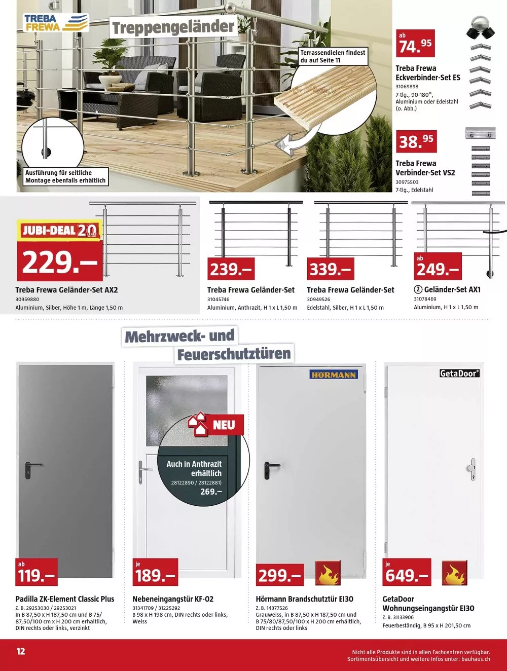 bauhaus prospekt juli 2026 12