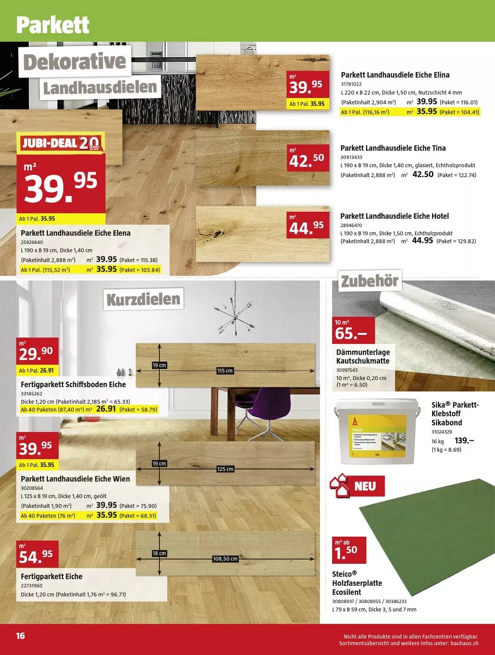 bauhaus prospekt juli 2026 16