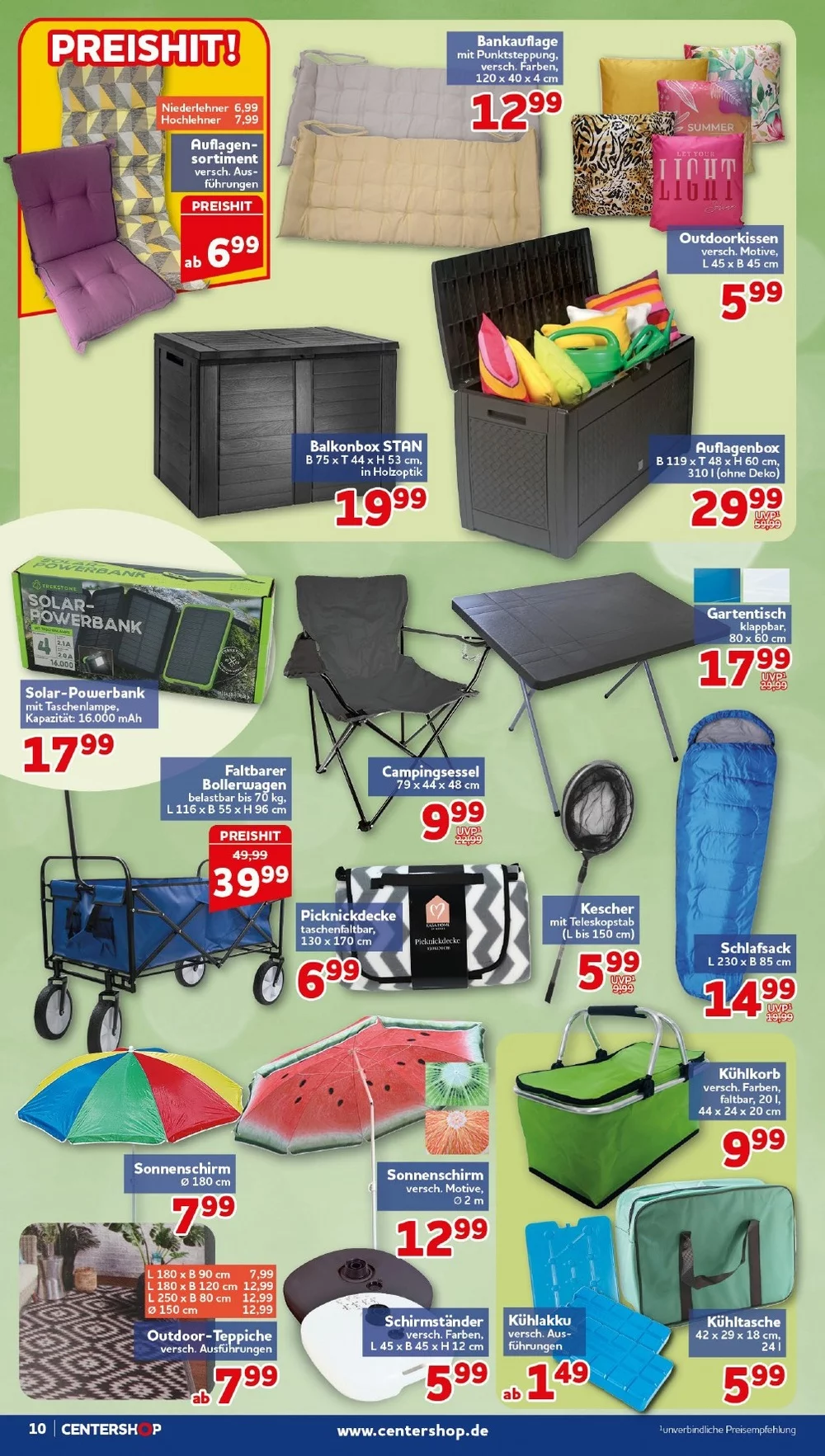 center shop prospekt juni 1 6 10