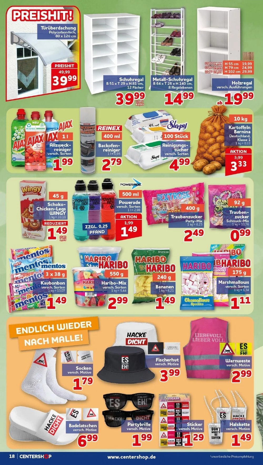 center shop prospekt juni 1 6 18
