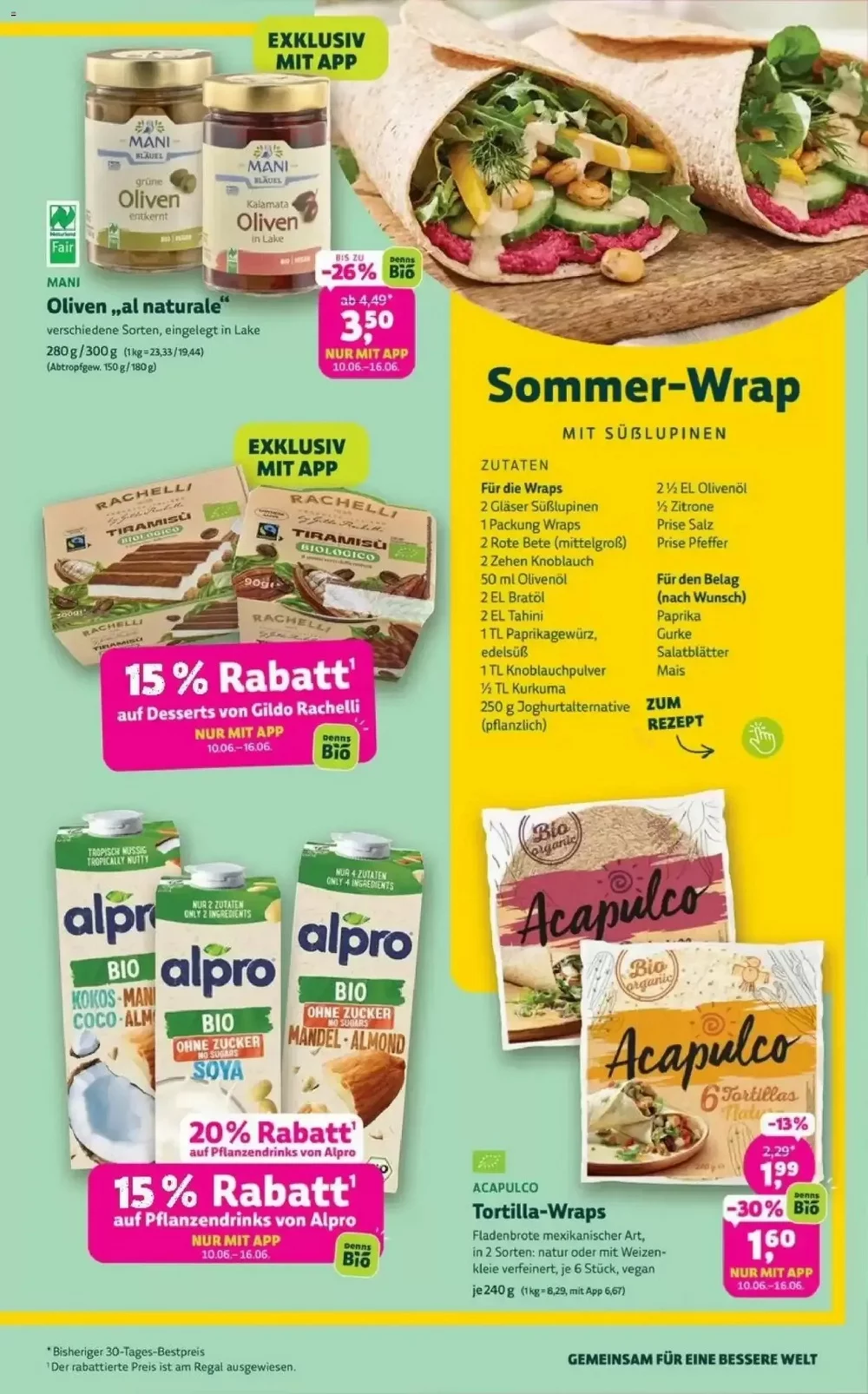 denns bio markt prospekt juni 3 16 3