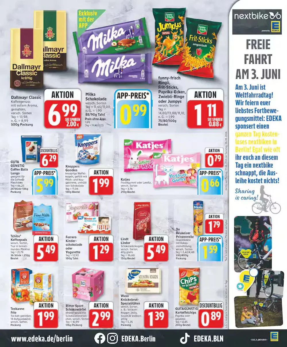 edeka prospekt juni 1 6 11
