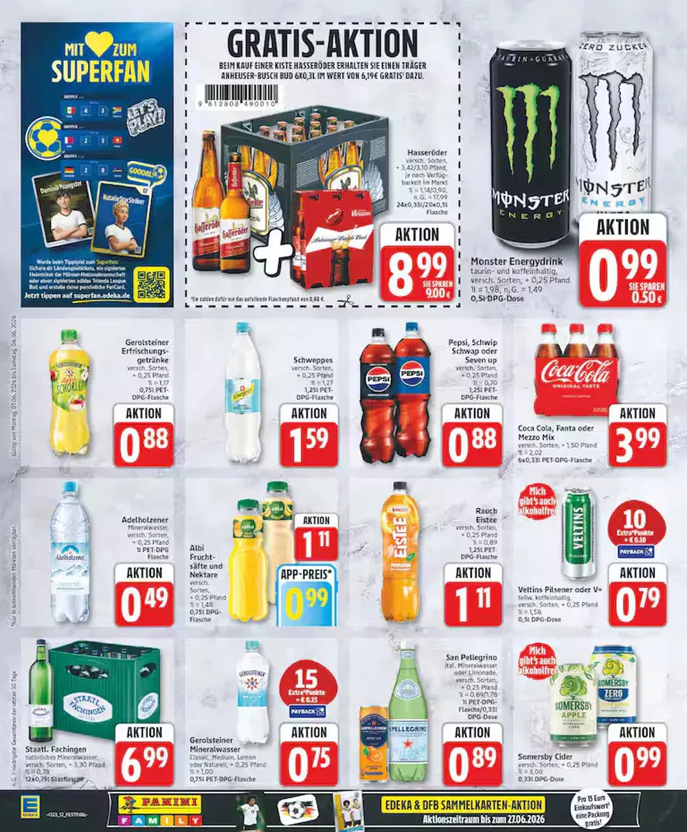 edeka prospekt juni 1 6 12