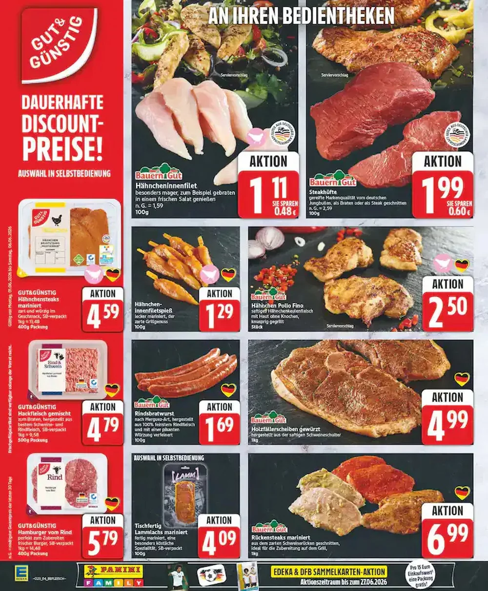 edeka prospekt juni 1 6 4