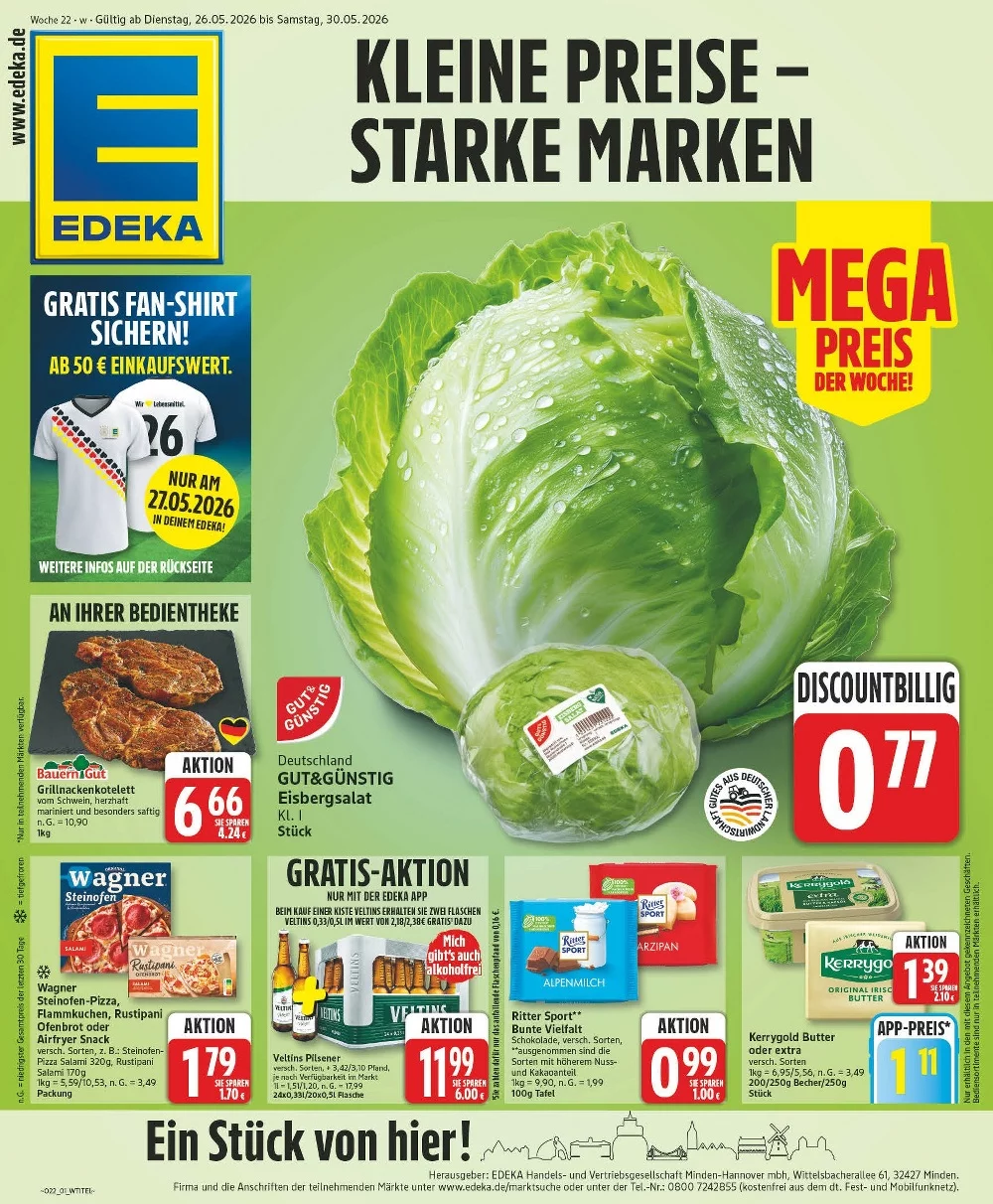 edeka peospekt kw-22