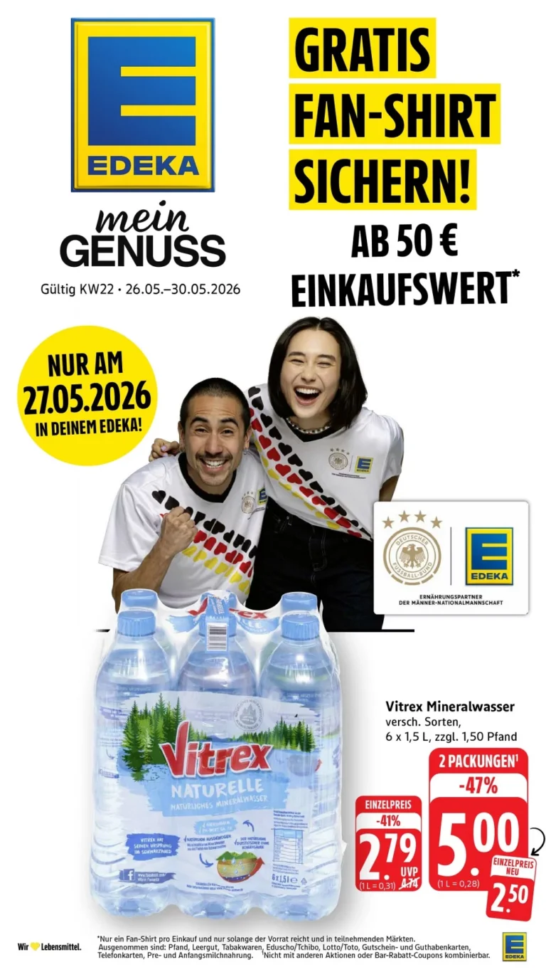 edeka südwest prospekt kw-22