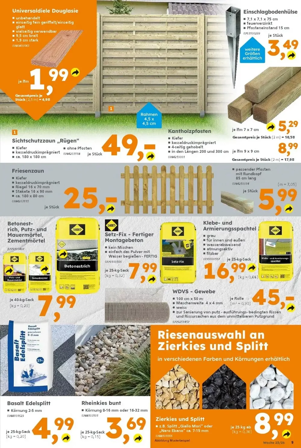 globus baumarkt prospekt juni 1 6 9