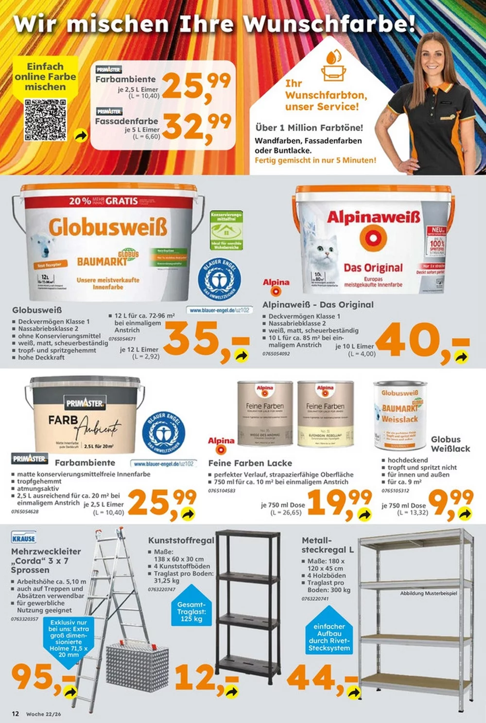 globus baumarkt prospekt kw 22 12