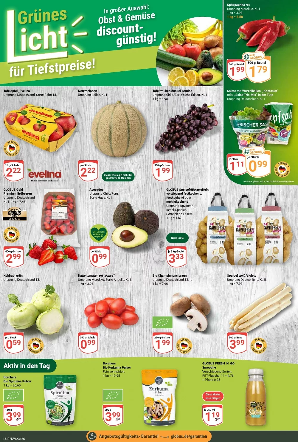 globus prospekt juni 1 6 8