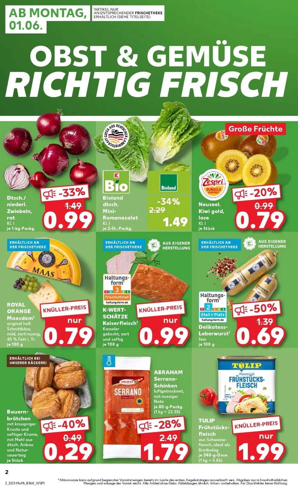 kaufland prospekt juni 1 3 2
