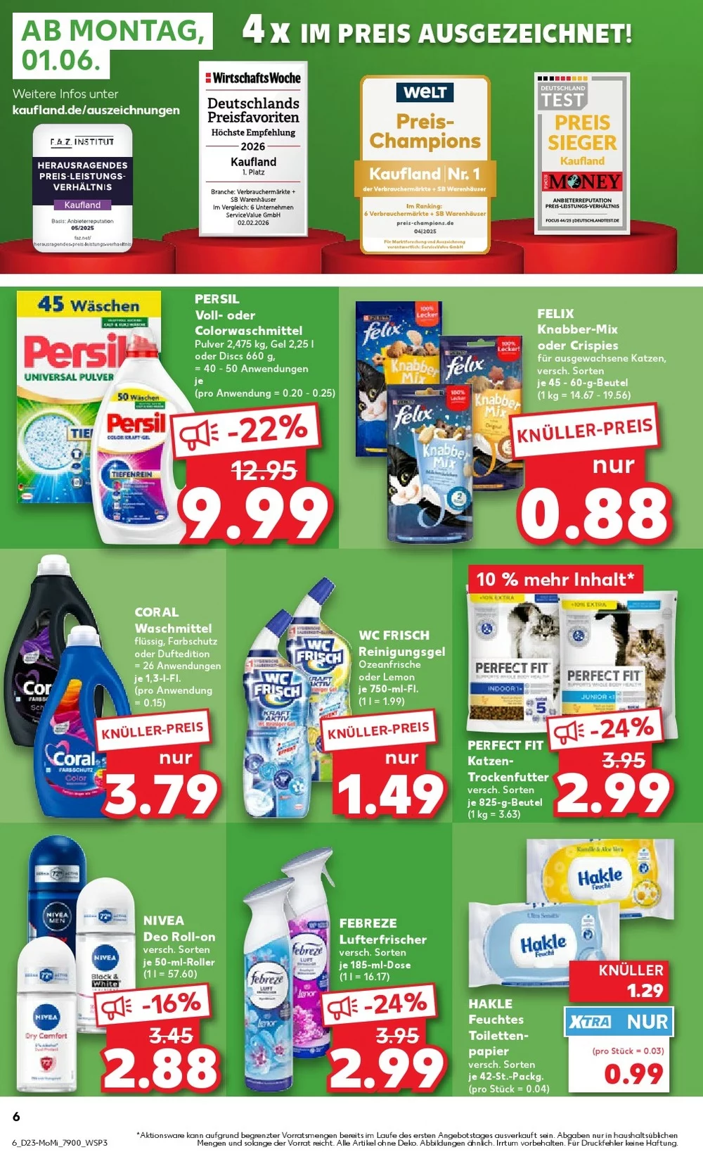 kaufland prospekt juni 1 3 6
