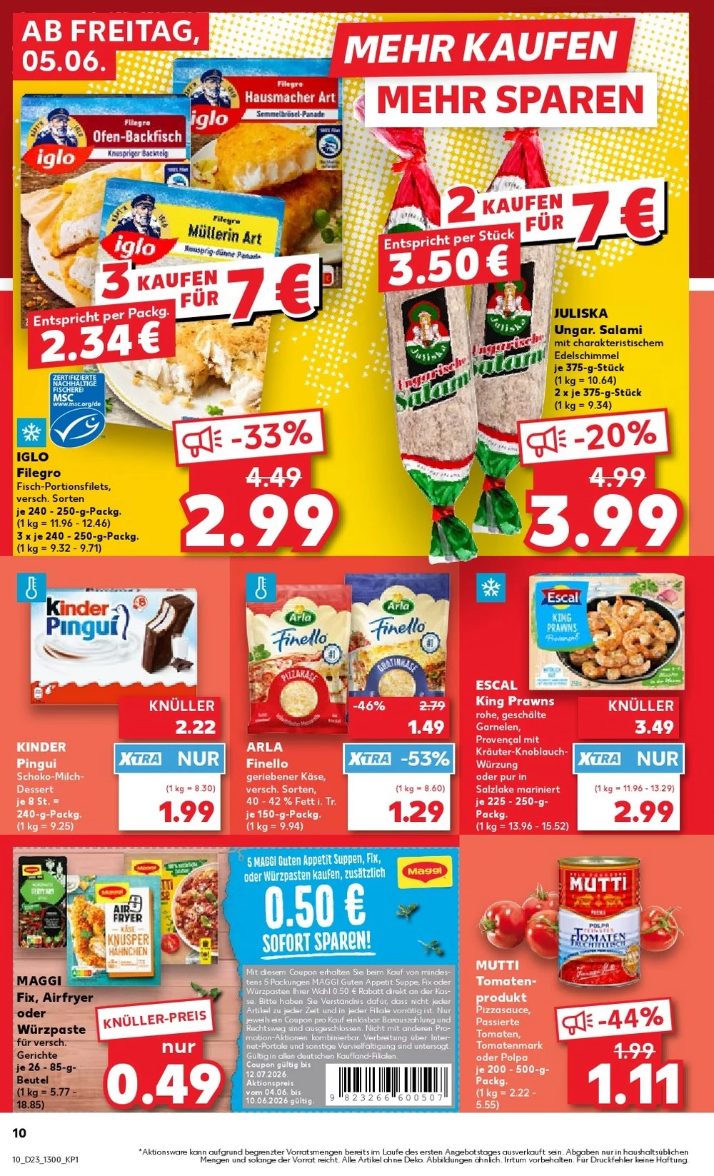 kaufland prospekt juni 5 10 10