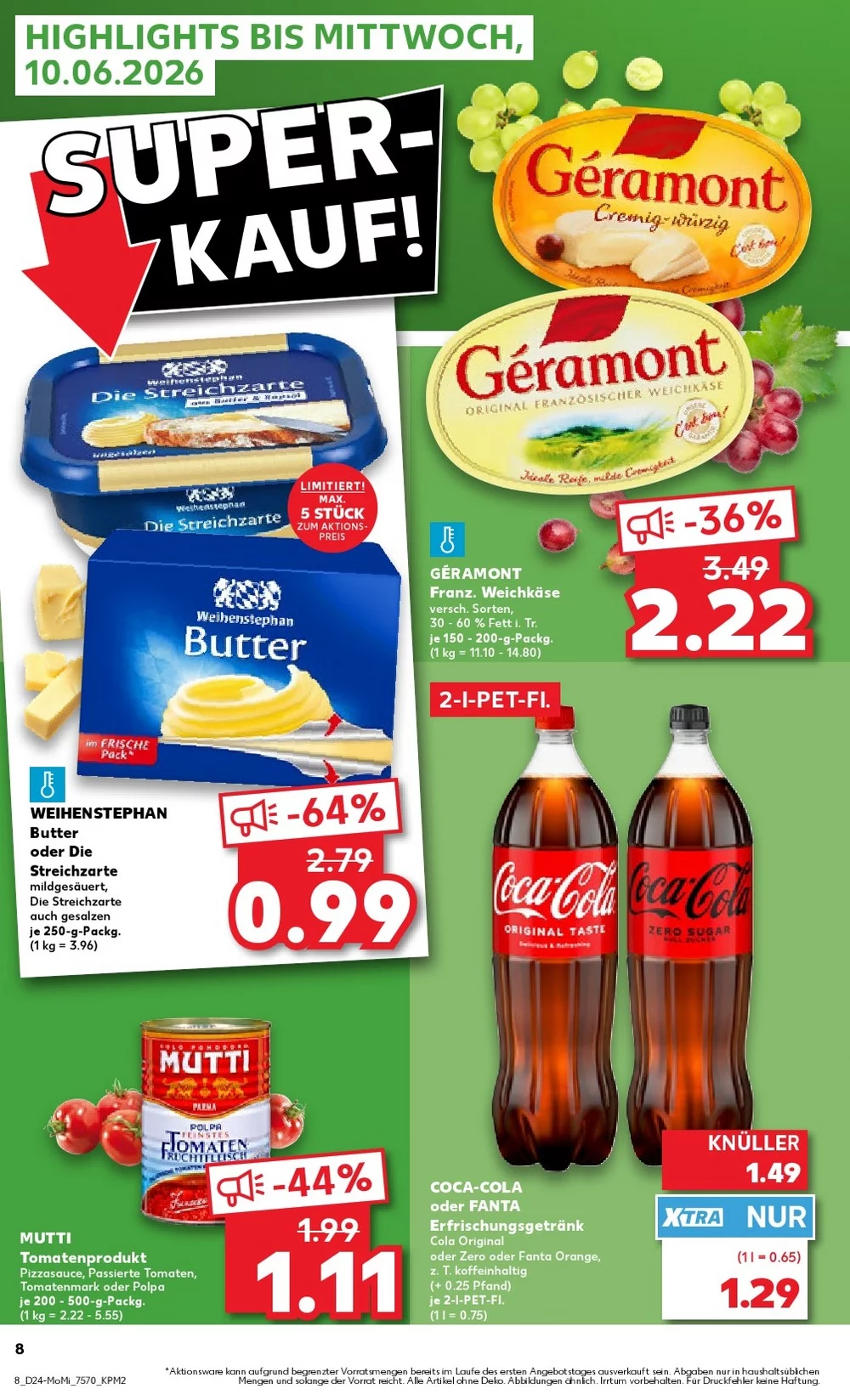 kaufland prospekt juni 8 13 8