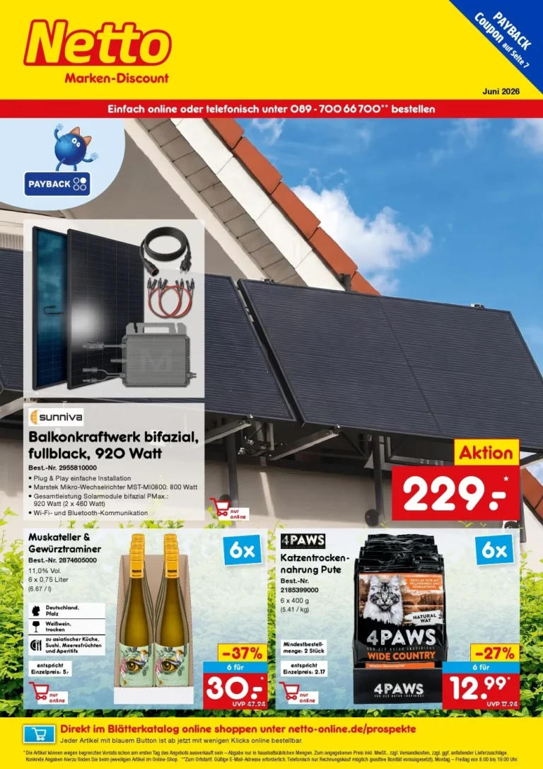 netto marken bestelmagazin juni