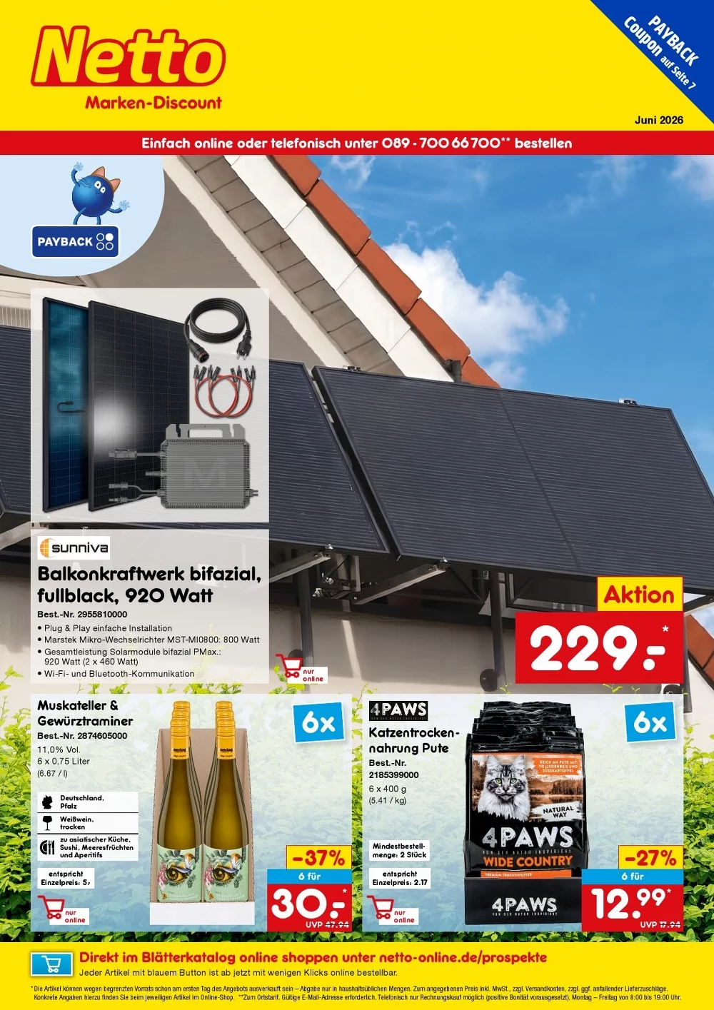 netto marken bestelmagazin juni