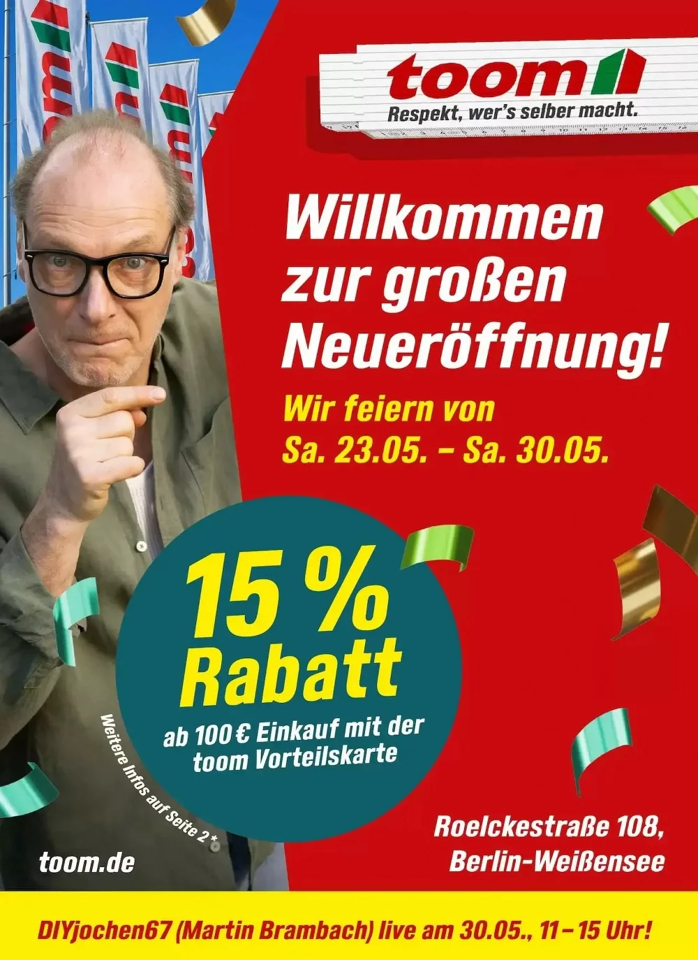 Toom Gerte Mietennull