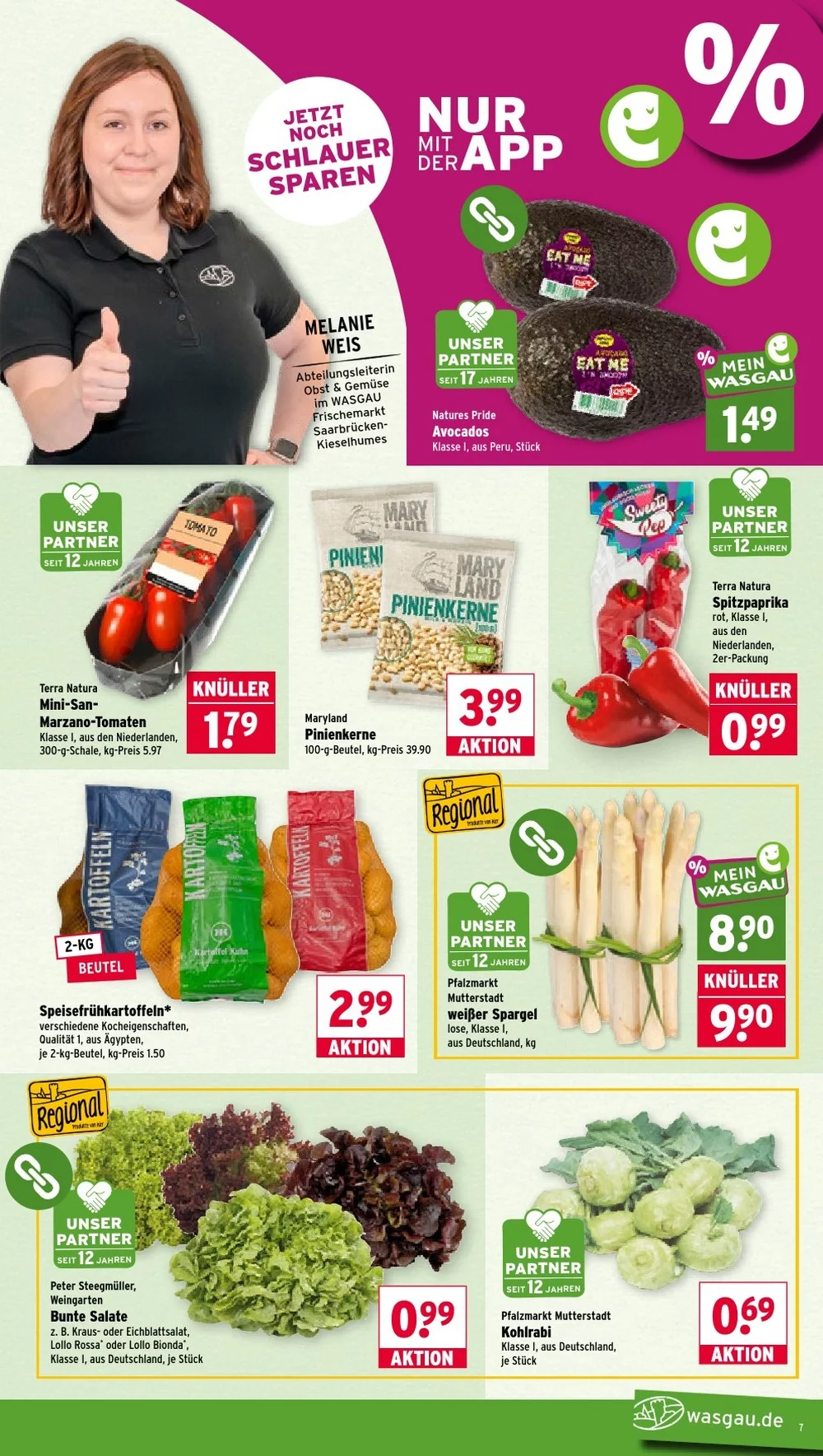 wasgau prospekt juni 1 6 7