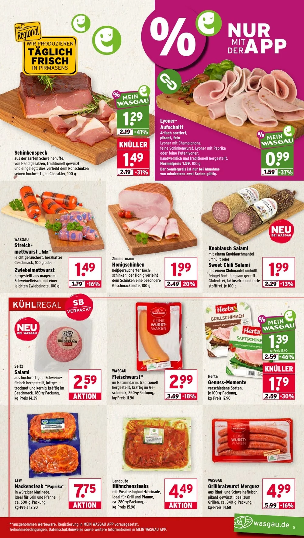 wasgau prospekt juni 8 13 5