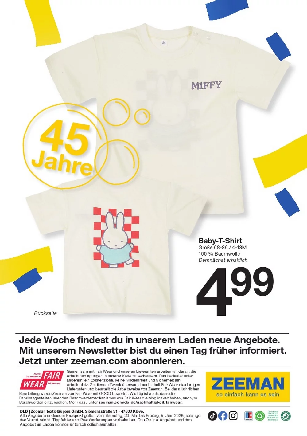 zeeman prospekt mai 30 juni 5 11