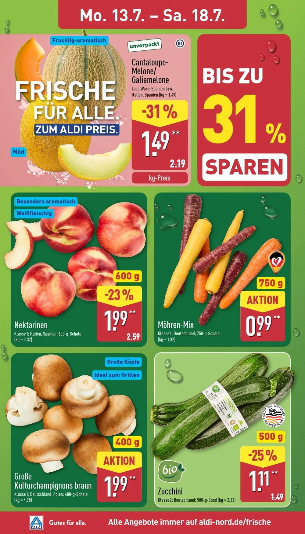 aldi nord prospekt juli 13 18 2