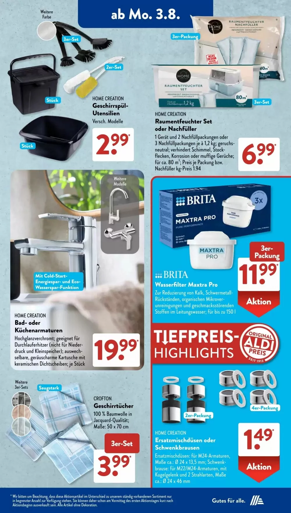 Aldi Süd Prospekt ab 03.08.2026 Angebote Blättern 3 aldi sud prospekt august 3 8 3