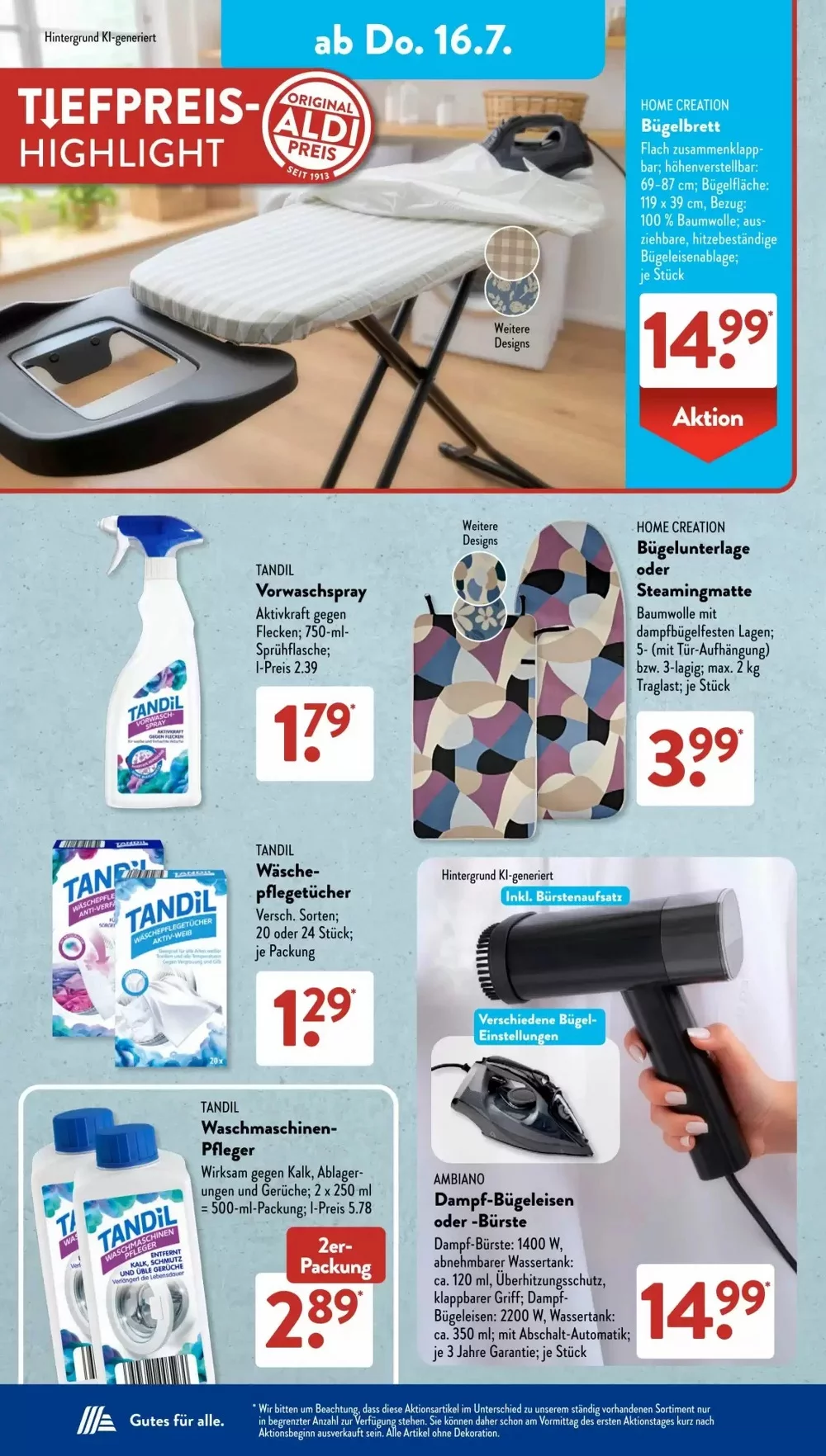 aldi sud prospekt juli 13 19 11
