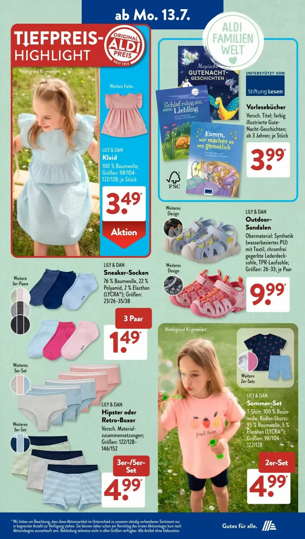 Aldi Süd Prospekt ab 10.08.2026 Angebote Blättern 2 aldi sud prospekt juli 13 19 2