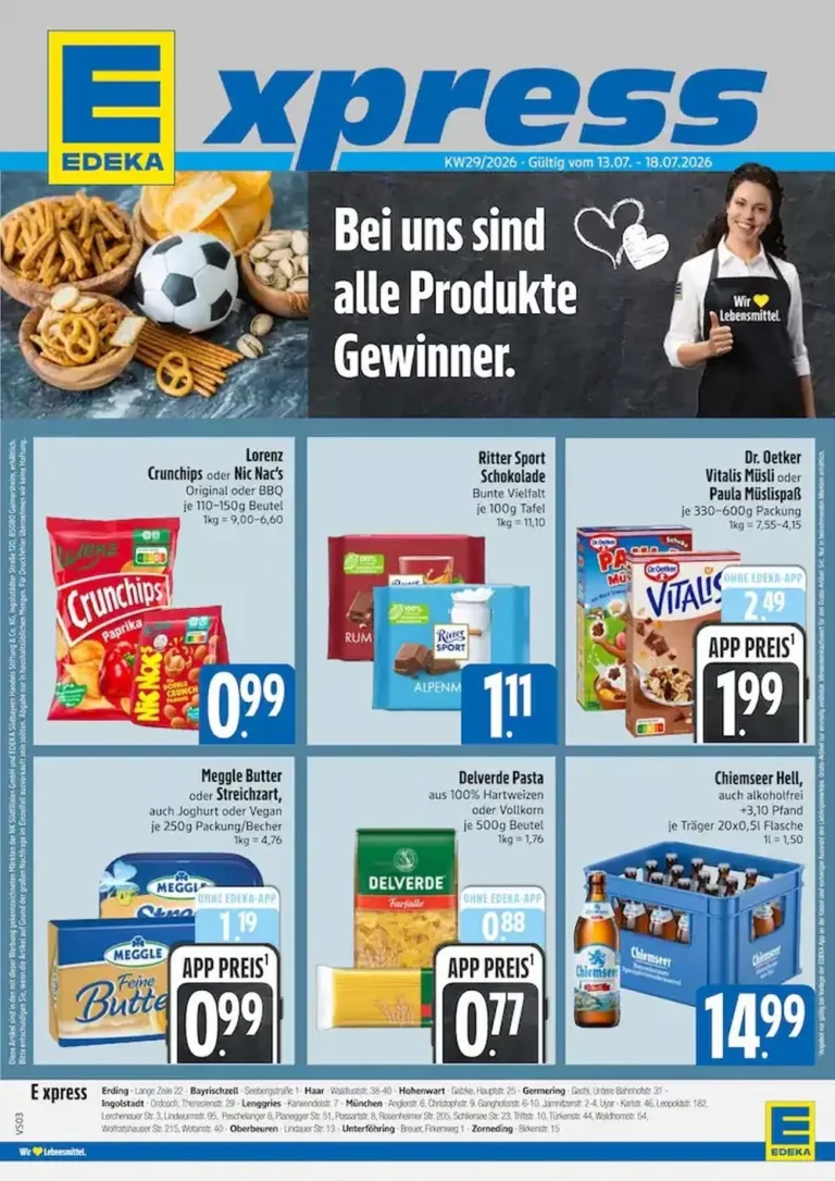 edeka xpress prospekt kw-29