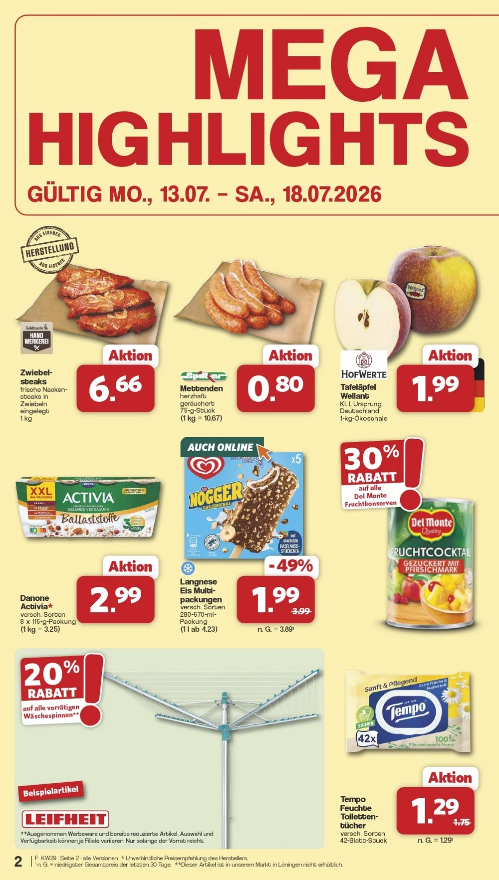 famila prospekt juli 13 18 2
