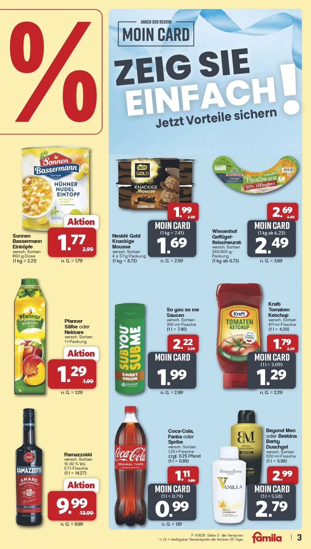 famila prospekt juli 13 18 3