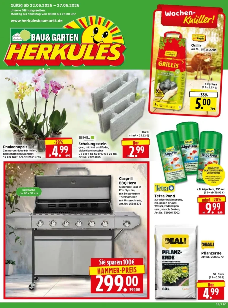 herkules baumarkt prospekt kw-26